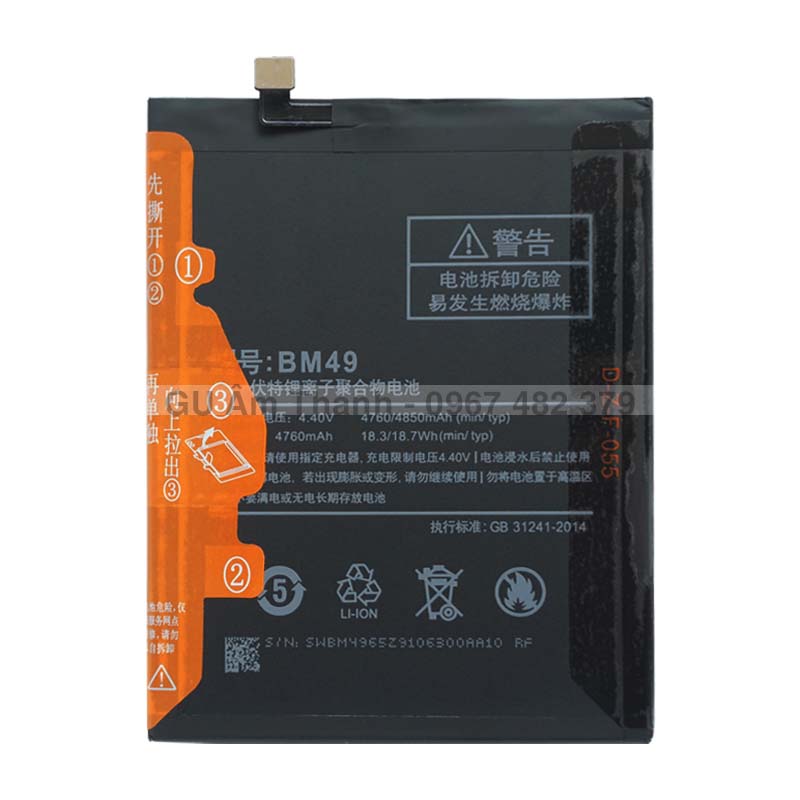 Pin thay thế cho điện thoại xiaomi bm49 / mimax 1 / mi max