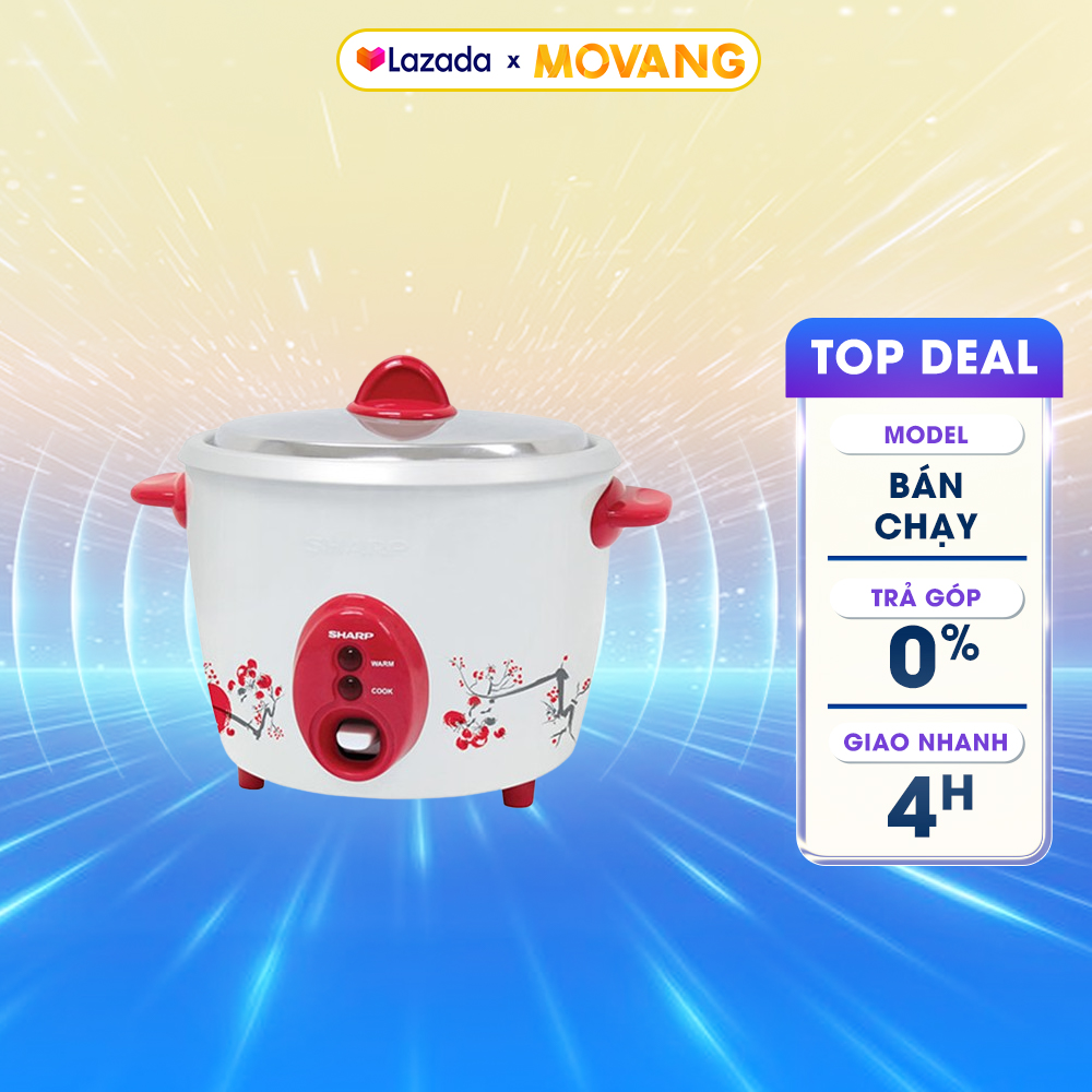 [GIAO TẠI HCM] - Nồi cơm điện Sharp 1.1 lít KSH-D11V
