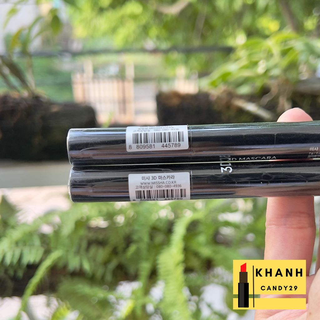 Chuốt mi Missha 3D Mascara nhập khẩu Hàn Quốc
