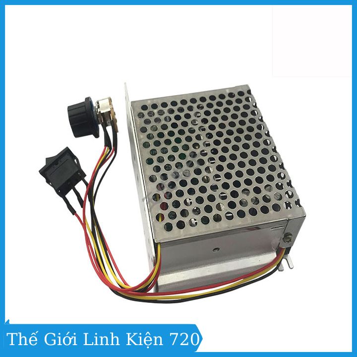 Mạch điều khiển tốc độ và đảo chiều motor dc 12-40v 40a 400w hiển thị điện áp