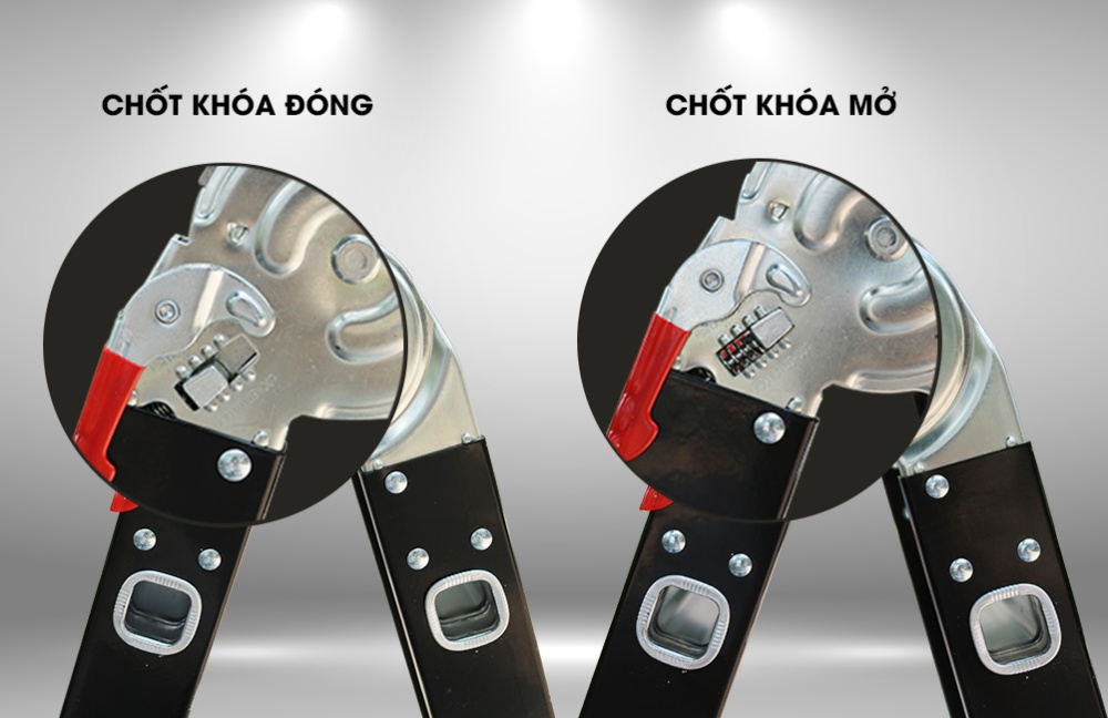 Thang nhôm chữ M - 4.7M NIKAWA