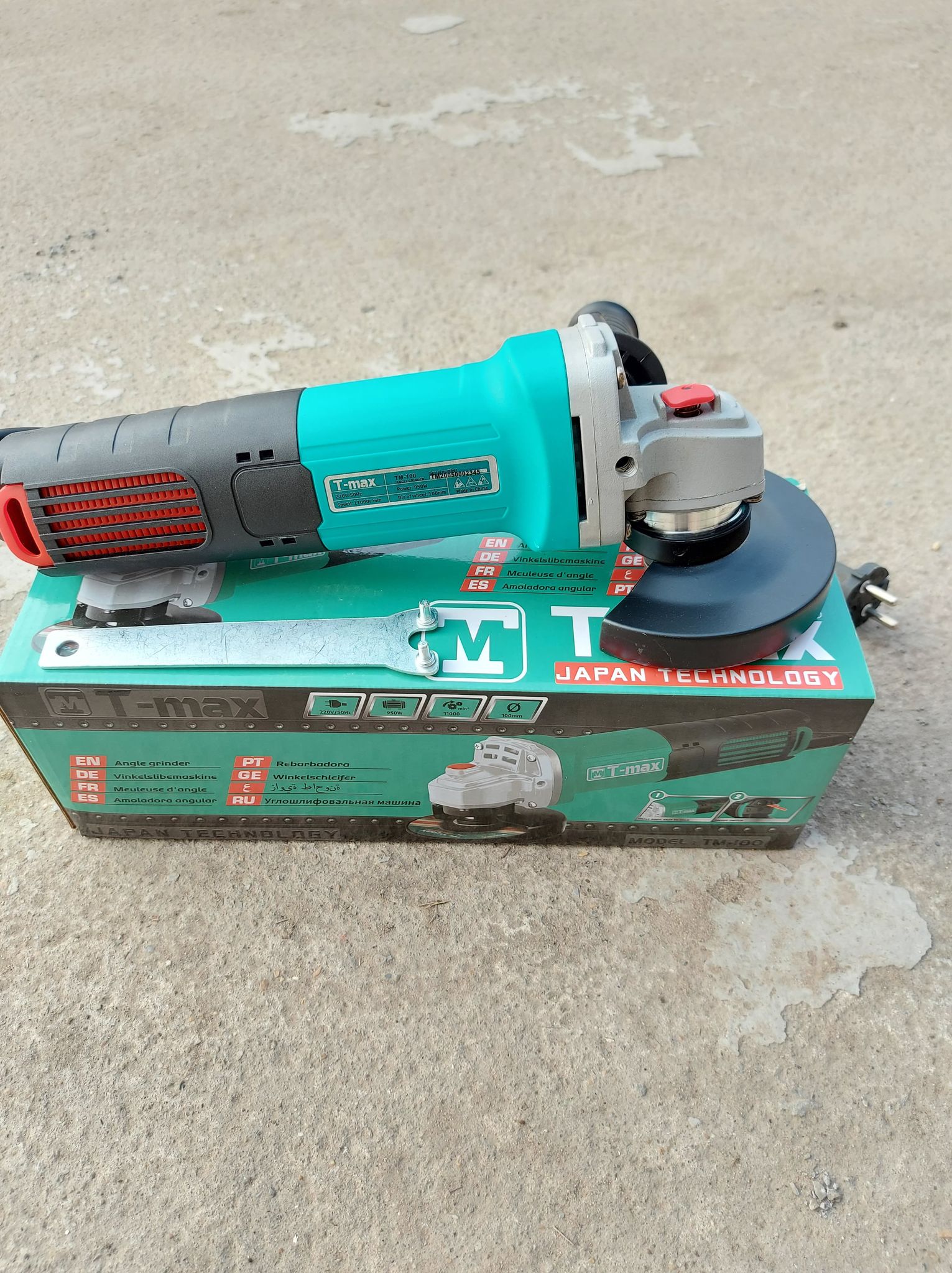MÁY MÀI , CẮT T-MAX 100 CÔNG XUẤT 950W ( TẶNG KÈM ĐÁ CẮT )