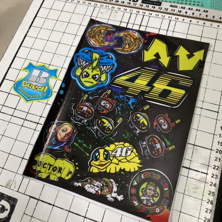 Tem logo sticker 46