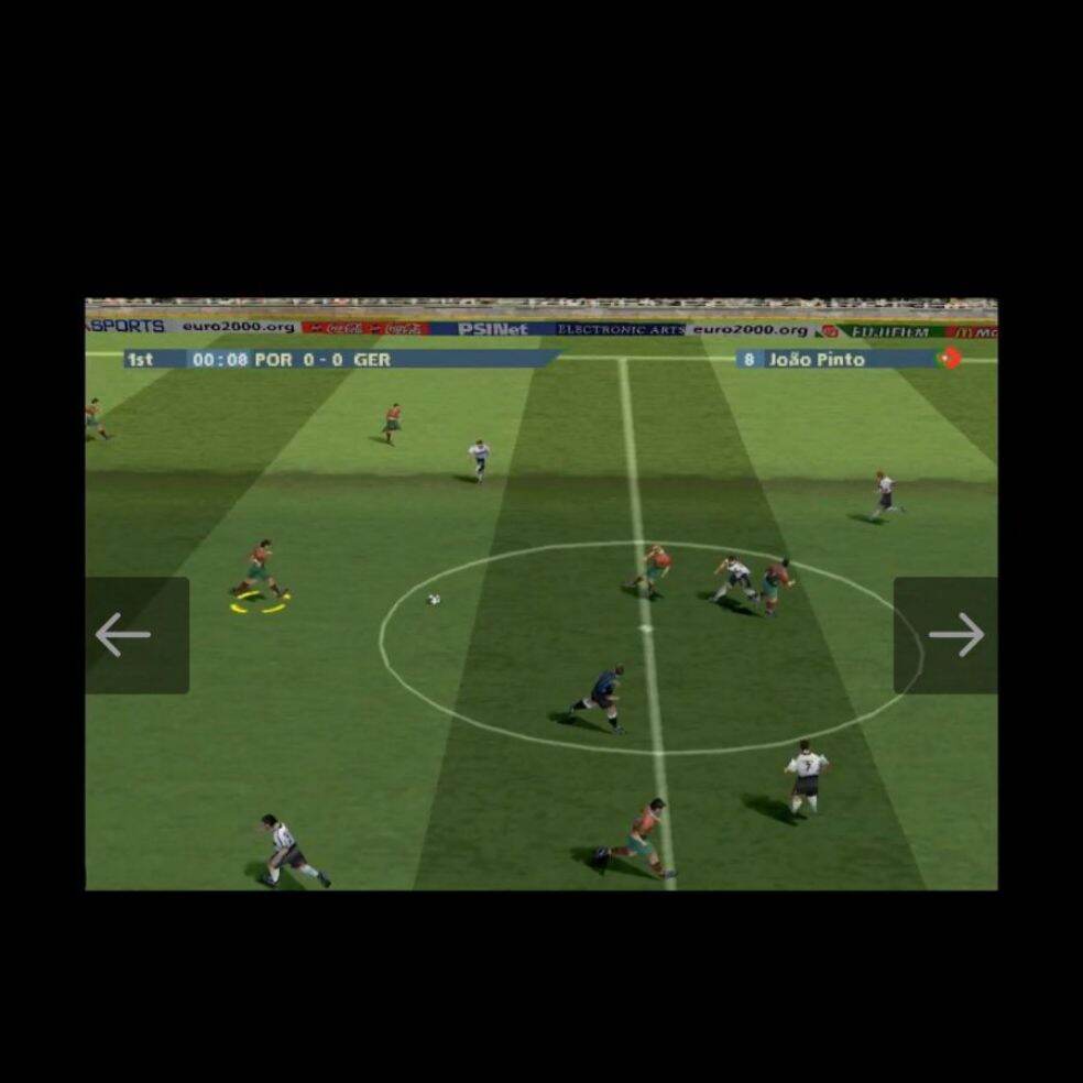game ps1 uefa euro 2000