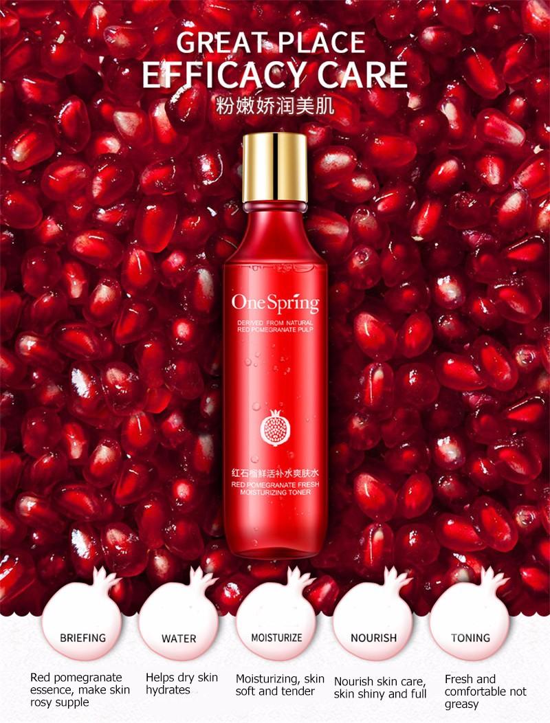Toner Dưỡng Da Lựu Đỏ One Spring 150ml