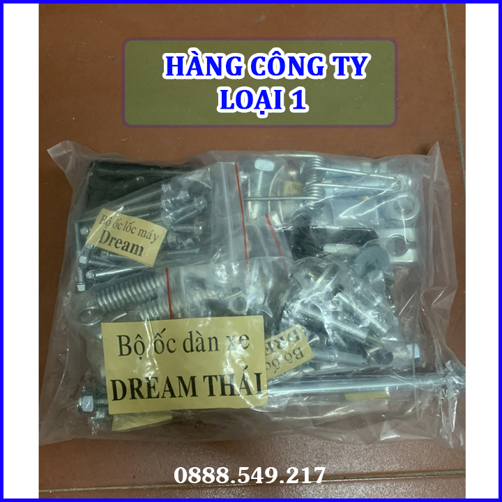 Bộ ốc xe Dream Thái hàng loại 1