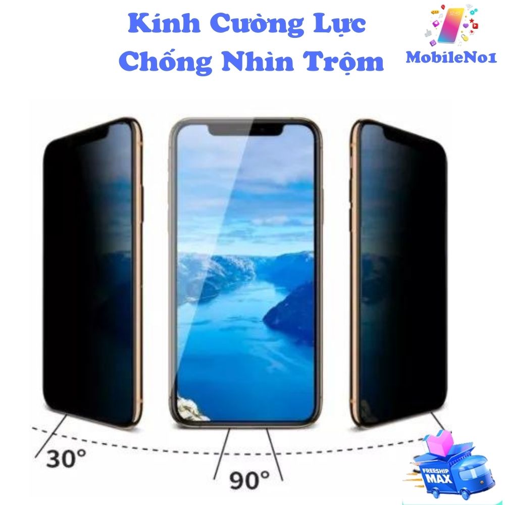 Cường lực chống nhìn trộm iphone,cường lực chống nhìn trộm,cường lực tự dán iphone x/xs/xsmax/11/12/13/14/pro/promax-mobileno1