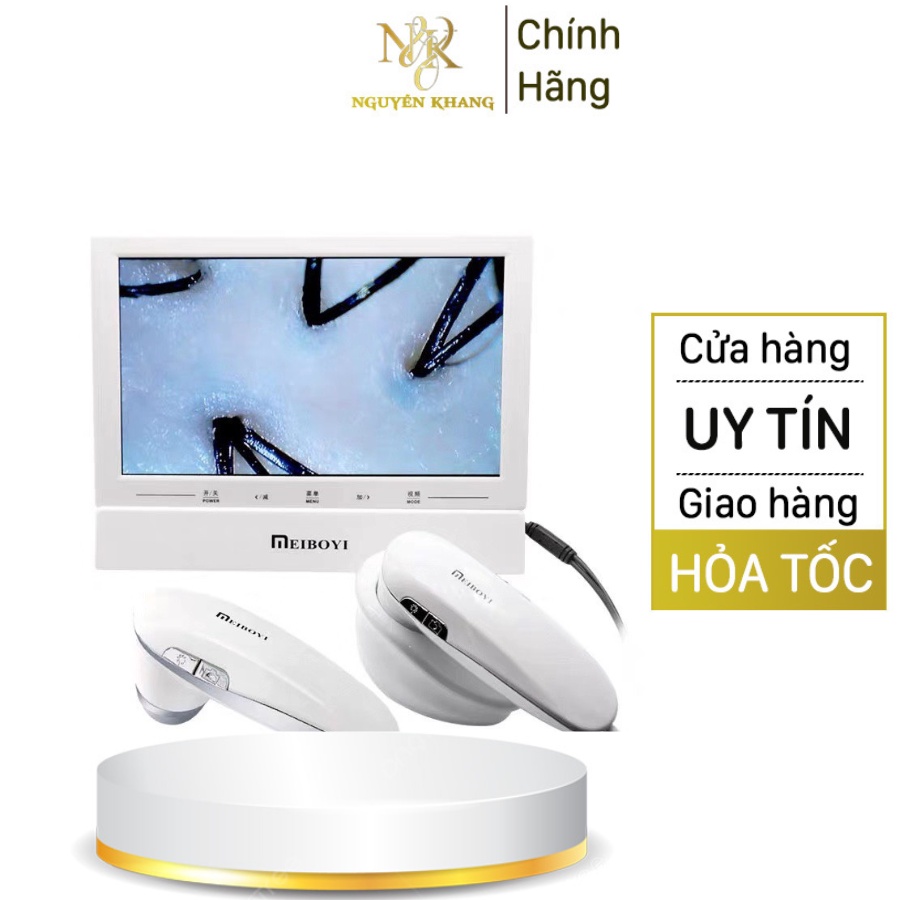 Máy soi da phân tích da meiboyi 11inch máy phân tích da thế hệ mới nhiều chế độ bảo hành 12 tháng.