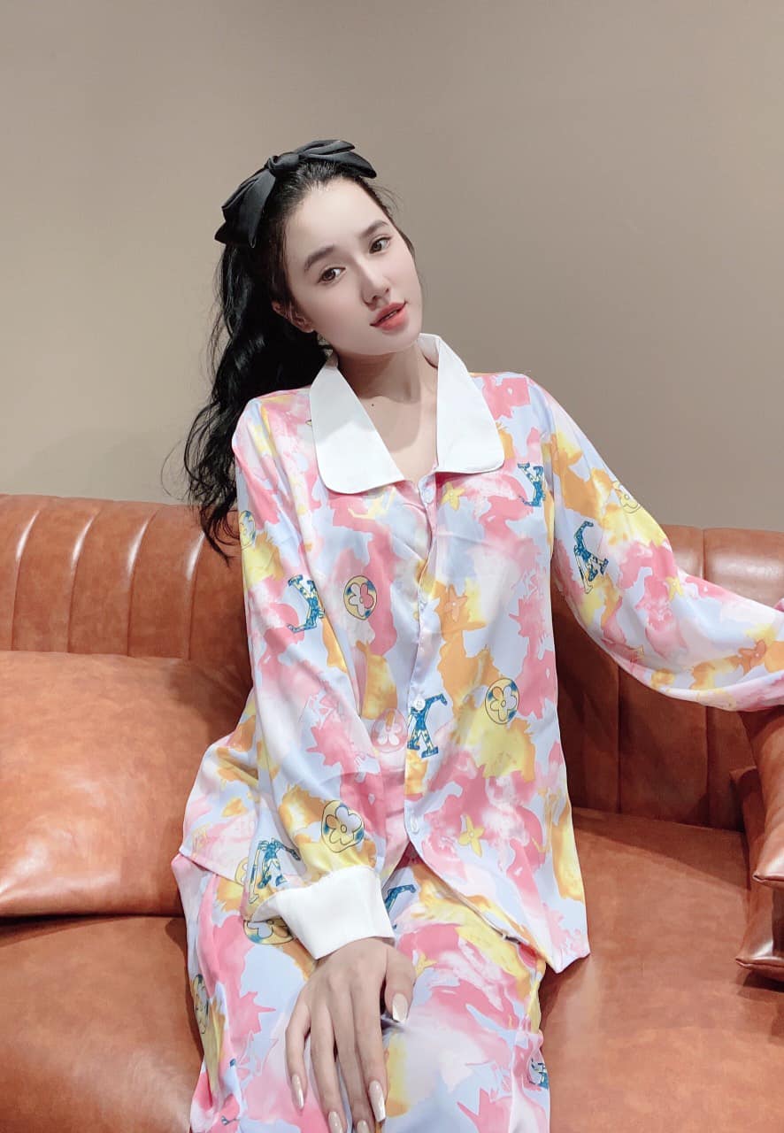 Bộ ngủ Pijama tay dài