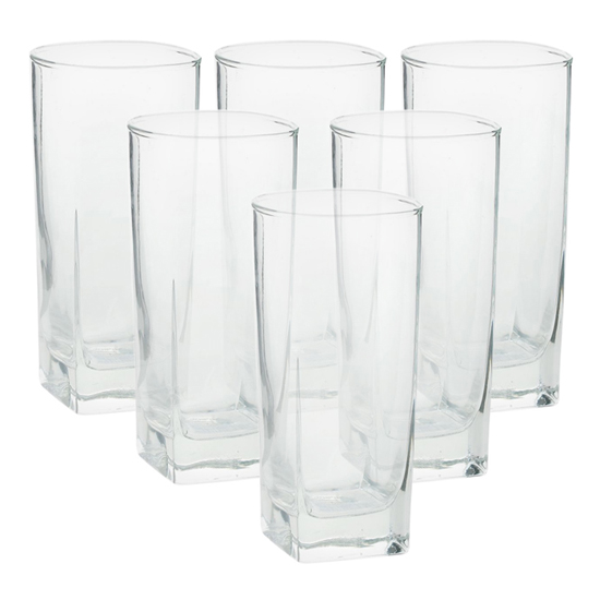 Bộ 6 ly thủy tinh cao 330ml Luminarc Sterling-G2519