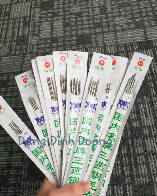 Kim đan 2 đầu que đan 2 đầu