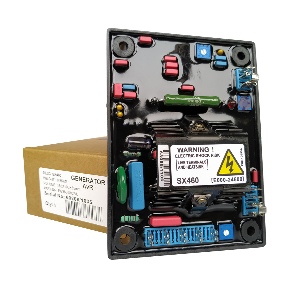 AVR sx460 tụ điện màu đỏ nhà máy Trung Quốc tự động điều chỉnh điện áp giả nhập khẩu đặc biệt tụ điện màu đỏ