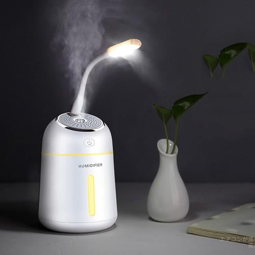 Máy Phun Sương Tạo Độ Ẩm Kèm Quạt Đèn Mini