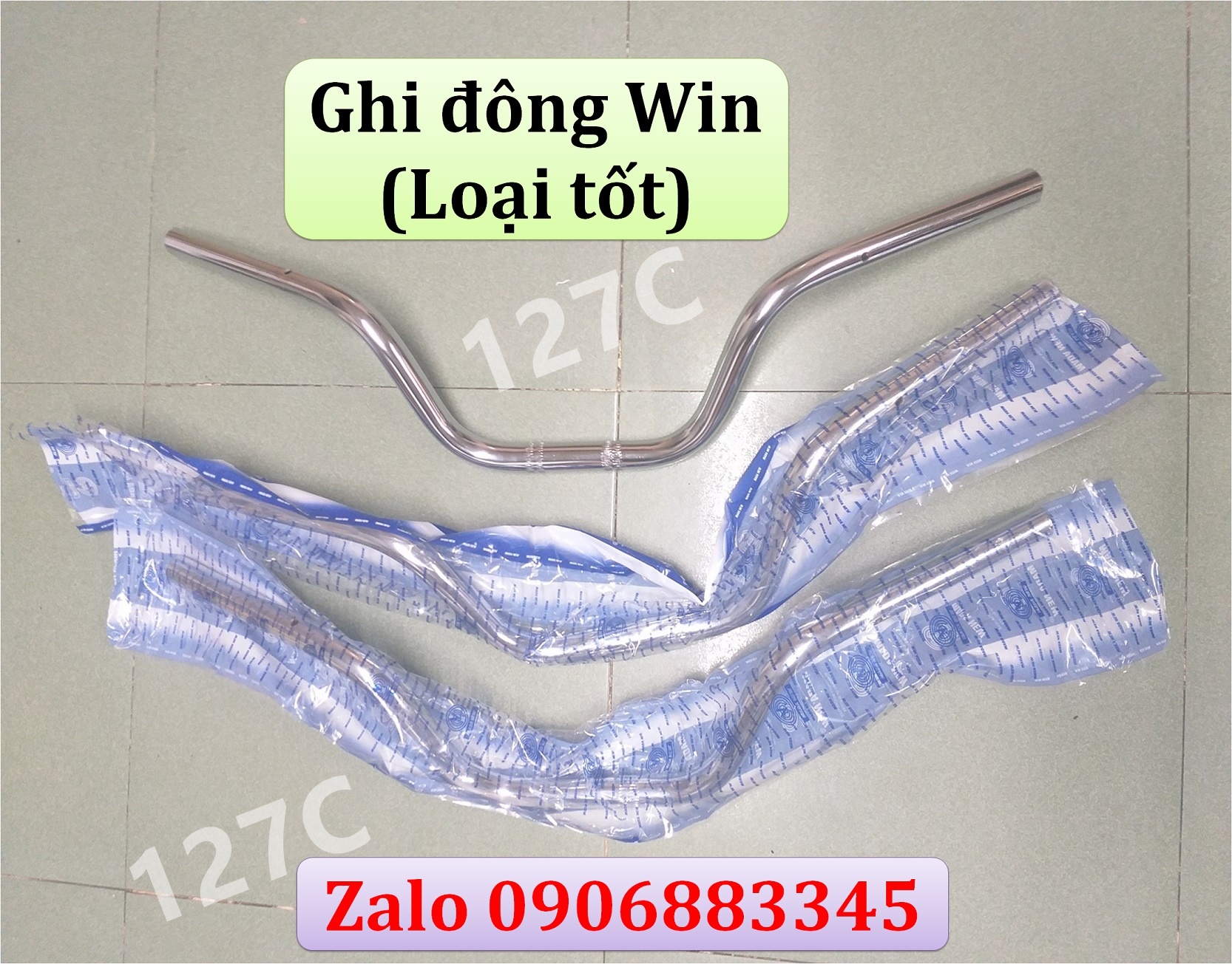 [HCM] Ghi đông Win 100/ 125cc (Hàng công ty loại tốt)