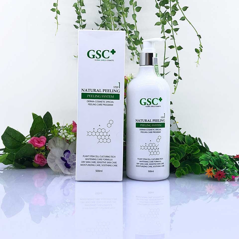 TẨY DA CHẾT GSC+ NATURAL PEELING 500ml