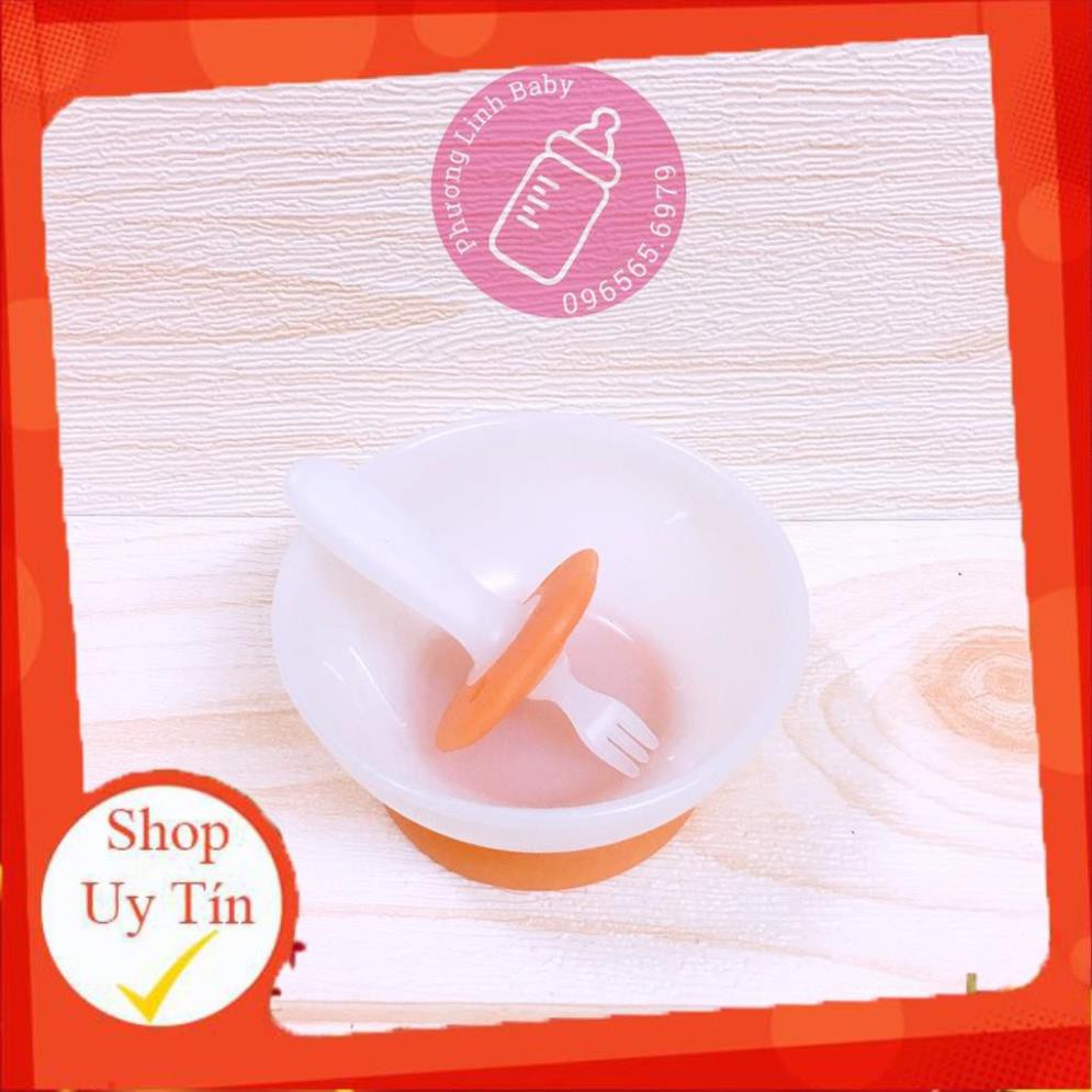 Có Tem Phân Phối - Bộ Bát Dĩa Tập Ăn Combi Dành Cho Bé