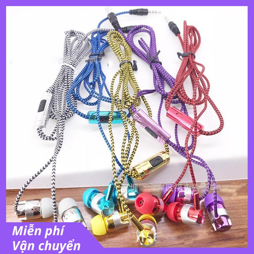 Tai nghe nhét tai có mic chống ồn rẻ vô địch trong tầm giá -Tai nghe in ear nhét tai âm hay bass ấm