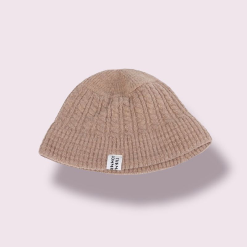 Mũ Bucket Len Nam Nữ Phong Cách Unisex