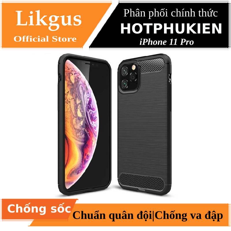 [HCM]Ốp lưng chống sốc cho iPhone 11 Pro hiệu Likgus (chống va đập chống sốc tốt bảo vệ tuyệt đối) - Phân phối bởi Hotphukien