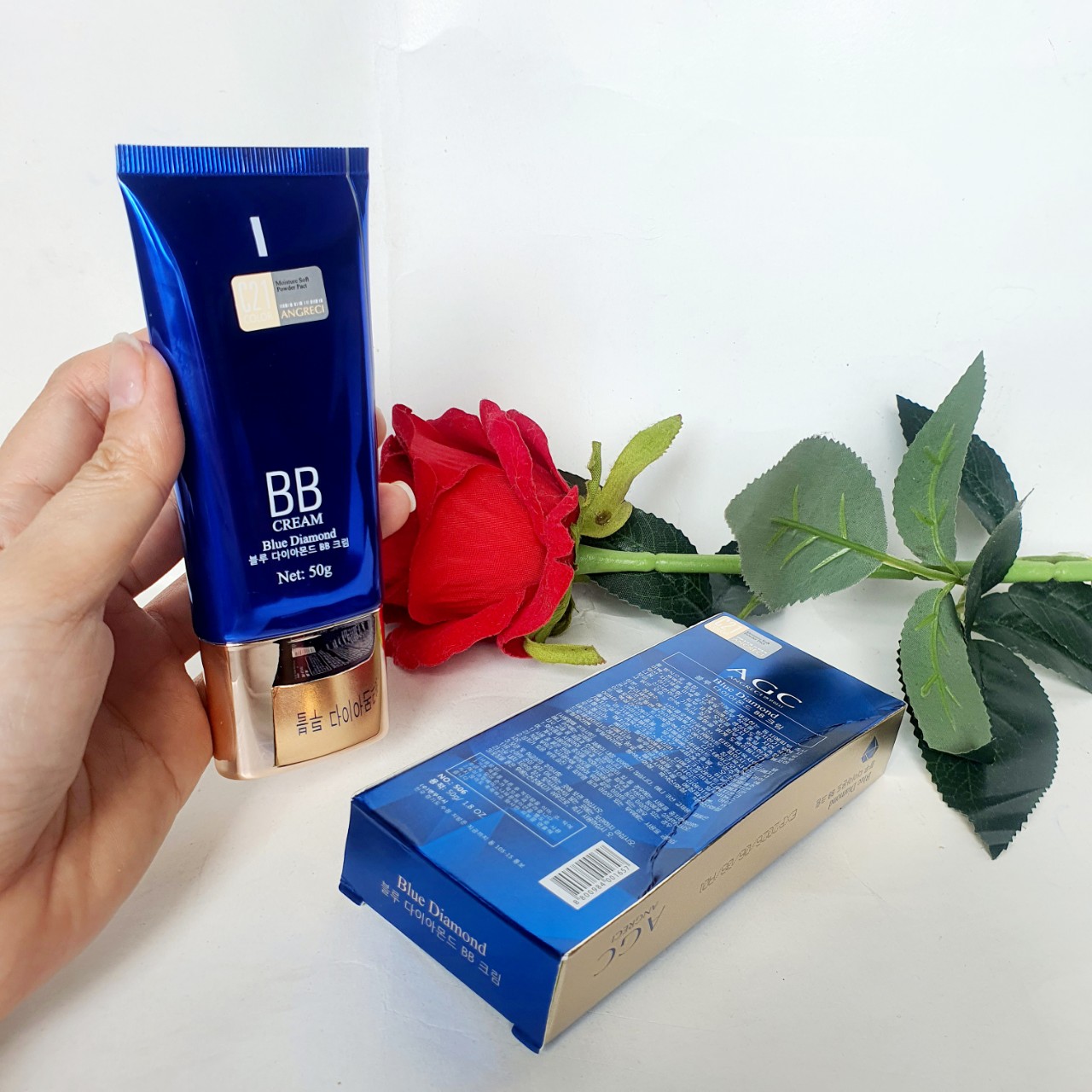 Kem Nền AGC Xanh BB Cream DIAMOND ANGRECI