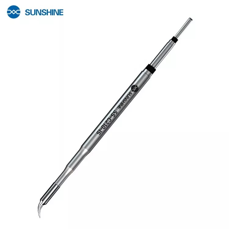Mũi hàn nhọn cong sunshine c210 - is cao cấp dùng cho sugon t26 - jbc tay hàn t210