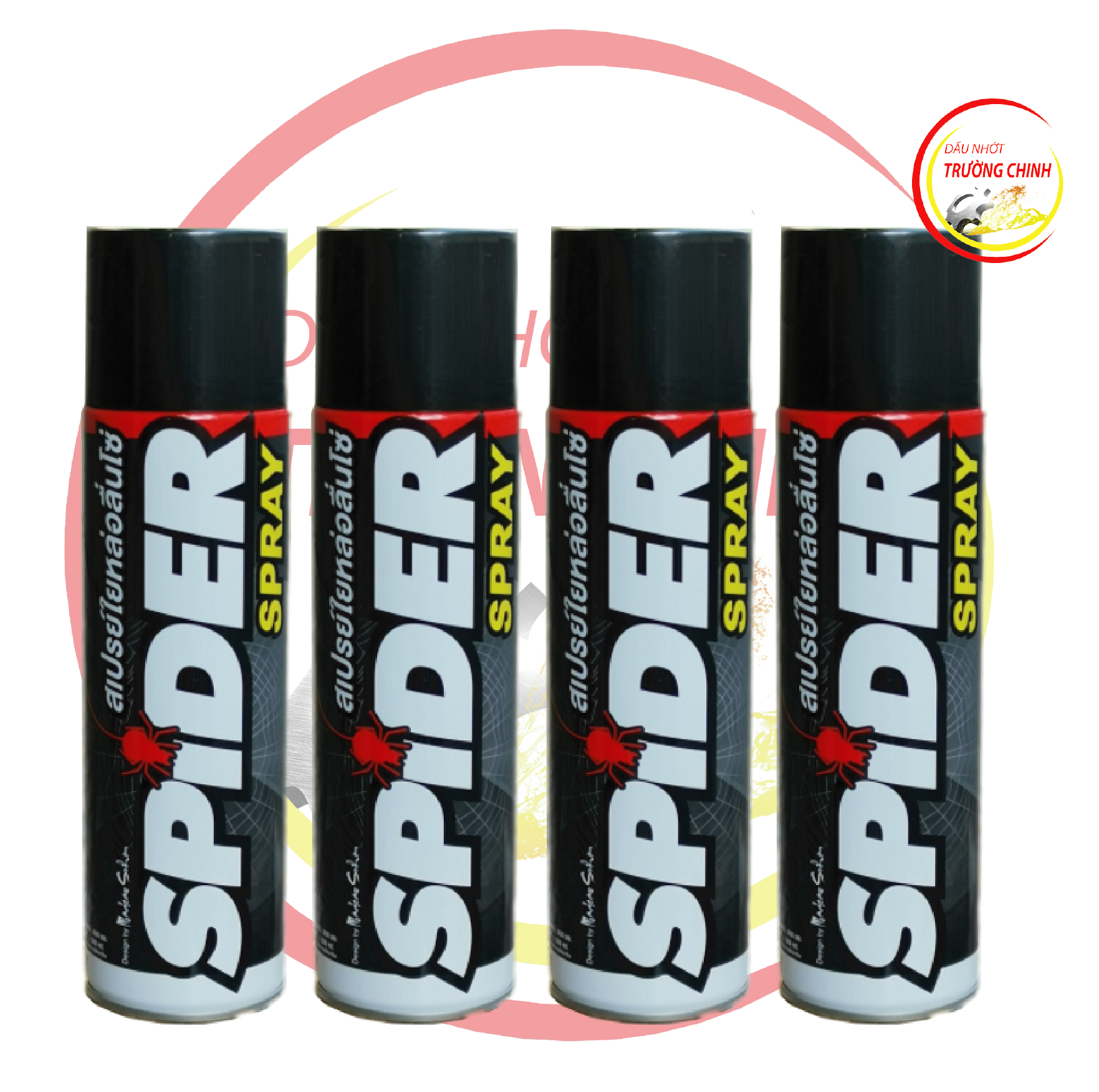 Chai bôi trơn xịt sên Lube71 SPIDER Thái Lan 600ML