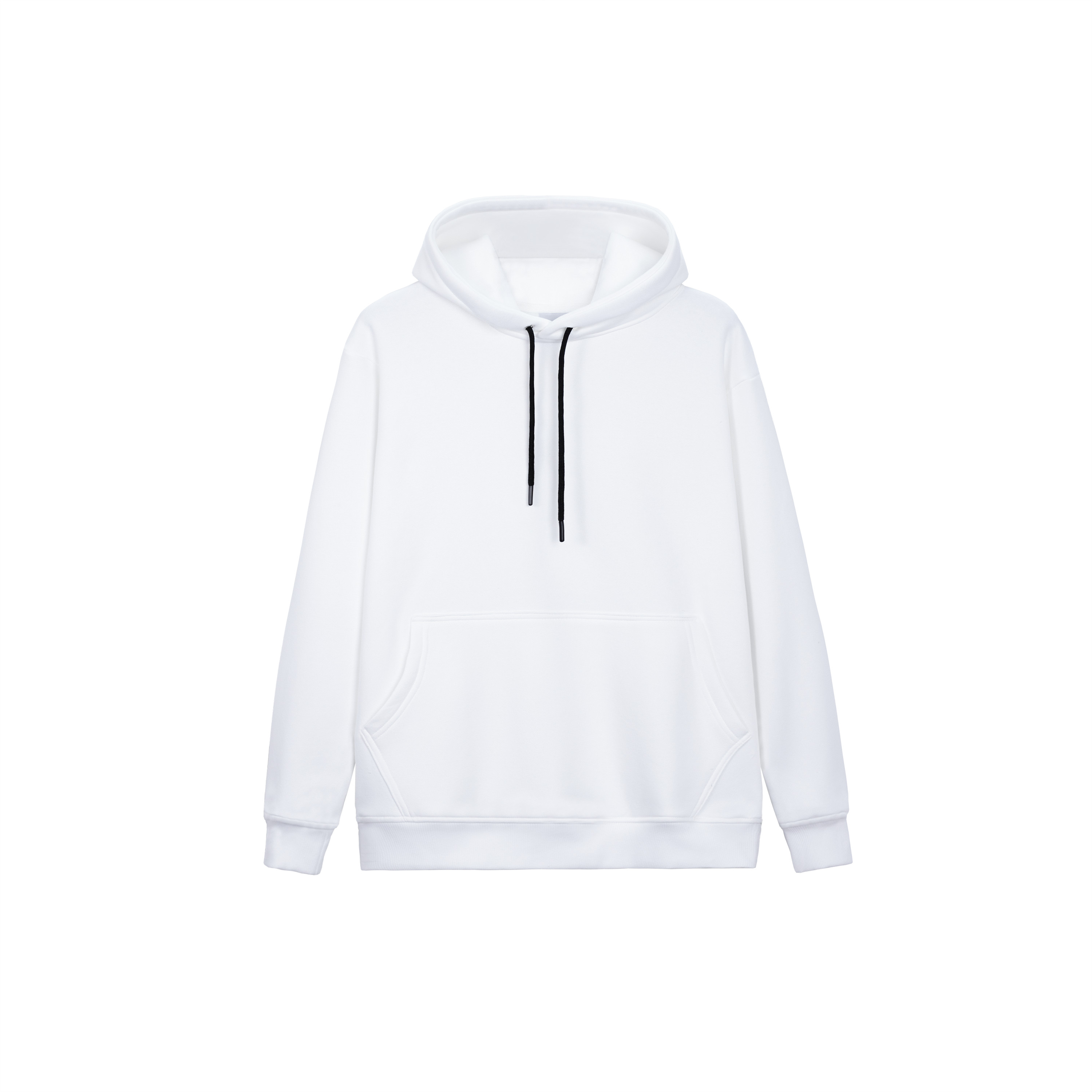 Áo hoodie unisex ulzzang trơn LADOS - 19064 chất nỉ cotton dày dặn, ấm áp