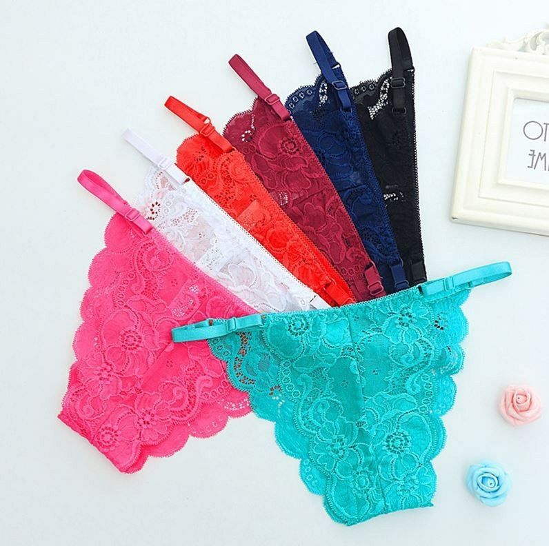 Set 5 Quần Lót Nữ Ren 8813 Có Dây Điều Chỉnh Siêu Sexy