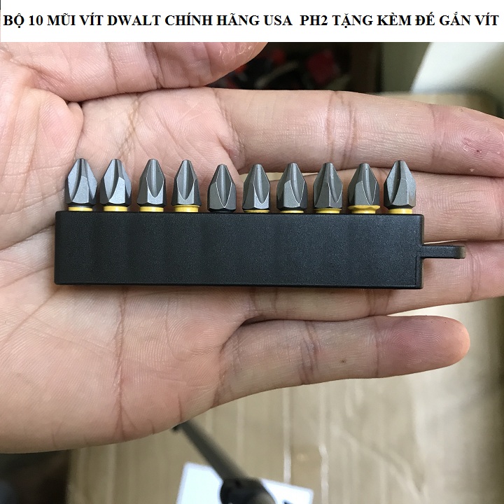 Bộ mũi bắn vít dewalt ph2 dài 25mm