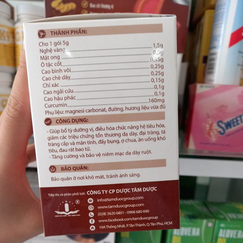CỐM DẠ DÀY CURMIN BÌNH VỊ