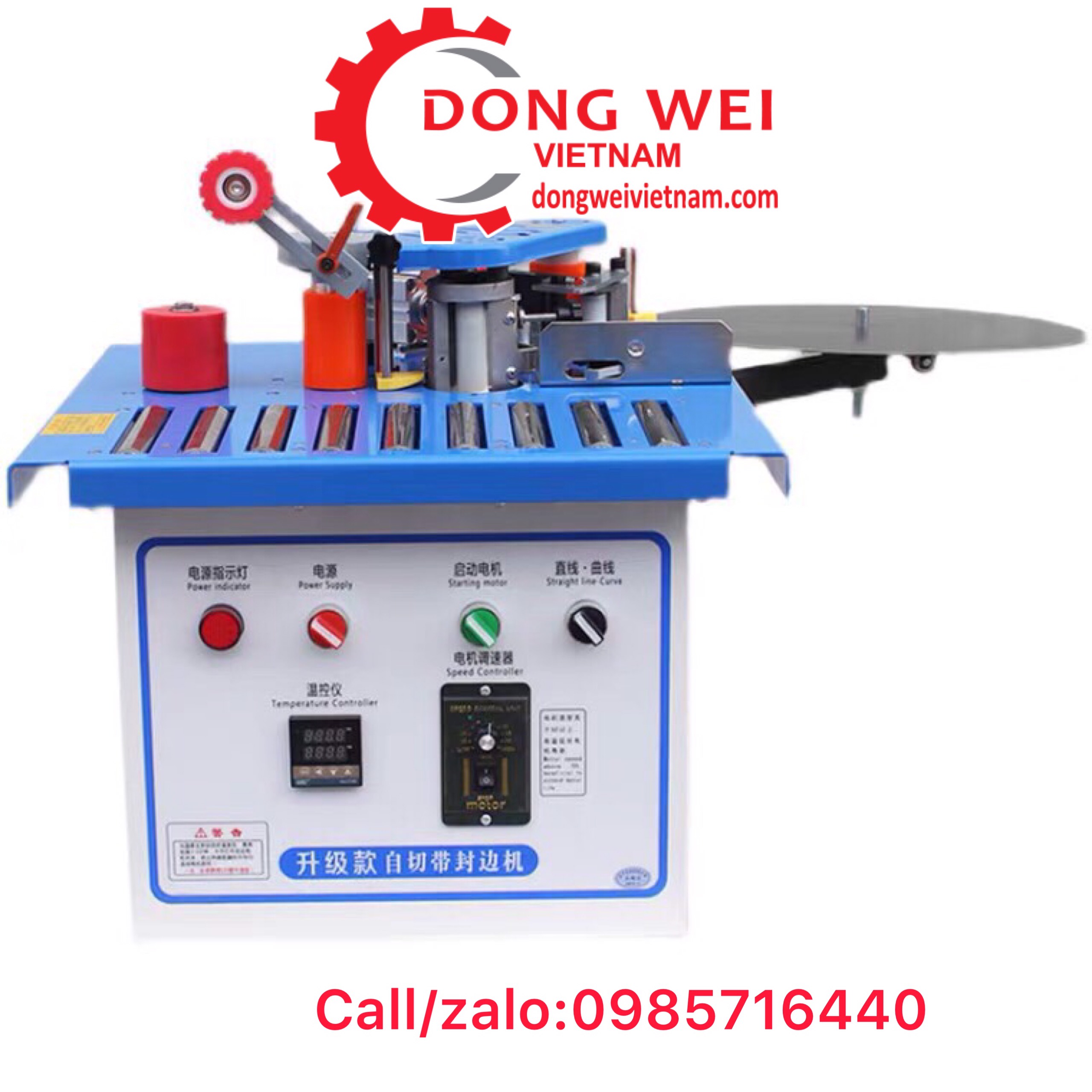 Máy dán cạnh gỗ DW550