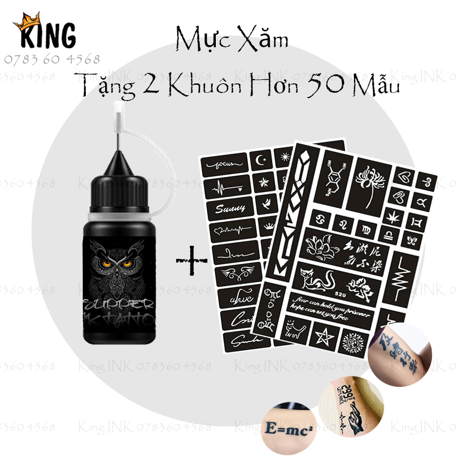 [ SUPPER ]  Mực Xăm Trái Cây 15 Ngày Tặng Hơn 50 Hình
