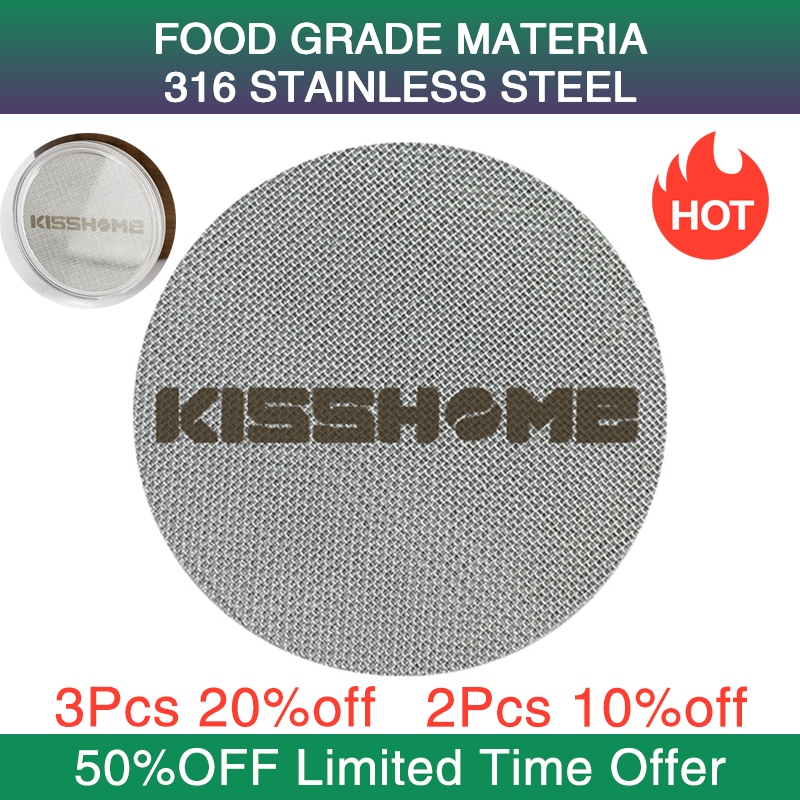 Hot◙✇☏ Reusable Espresso Puck Screen Filter Contact Mesh For 51MM 54MM 58MM Portafilter Machine Accessories