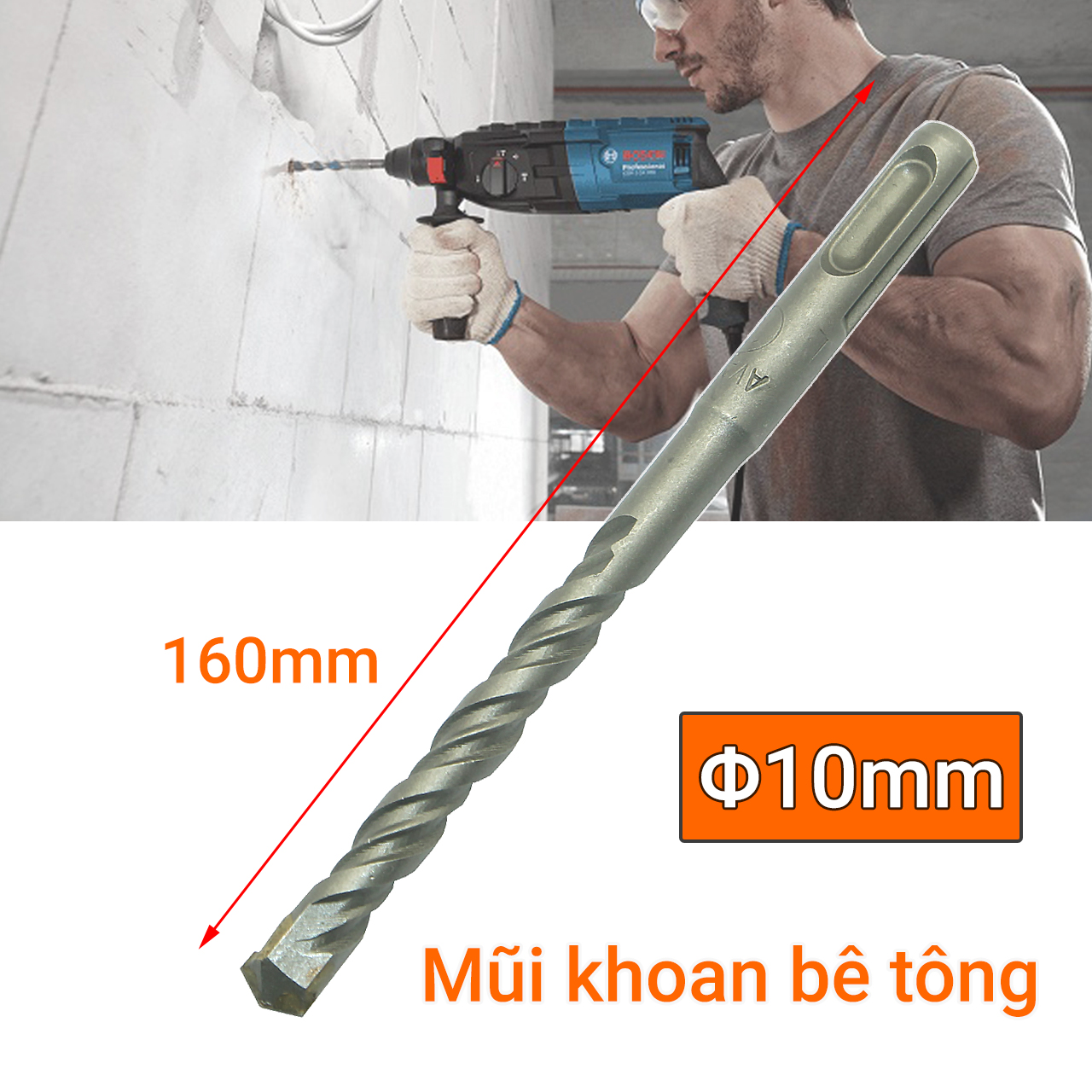 Mũi  khoan bê tông Avatar công nghệ Đức
