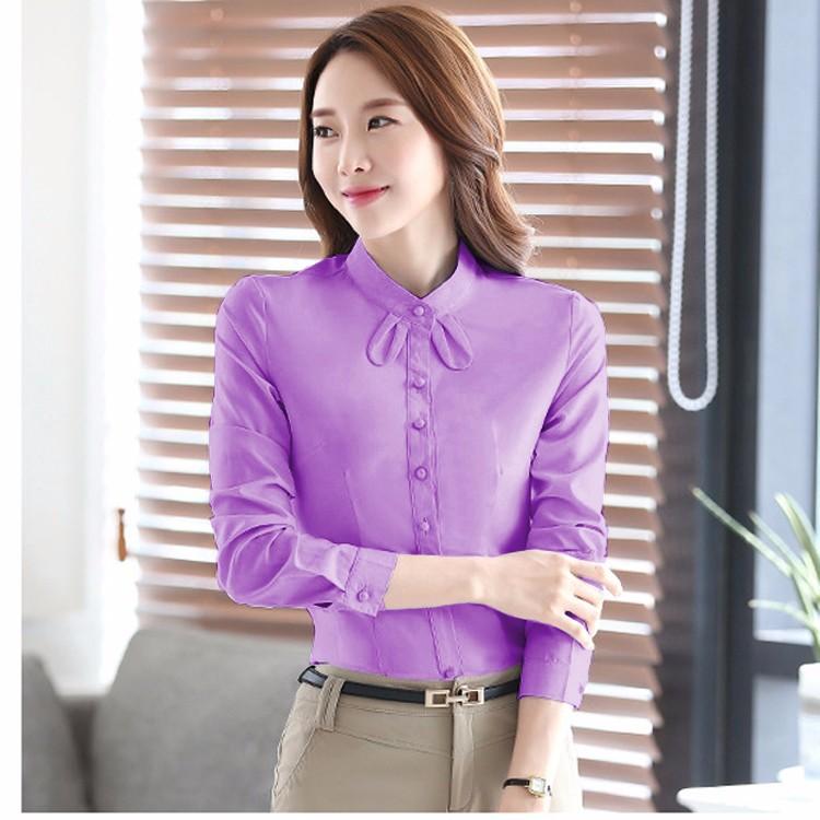ÁO SƠ MI CỔ TRỤ TAI THỎ SP.01241