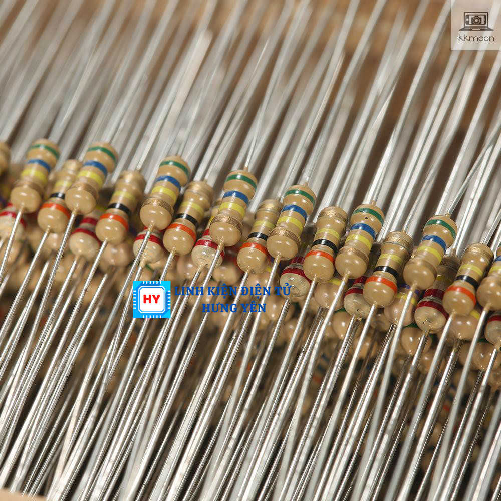 50 con điện trở vạch 1/4w 5% 1r - 750r