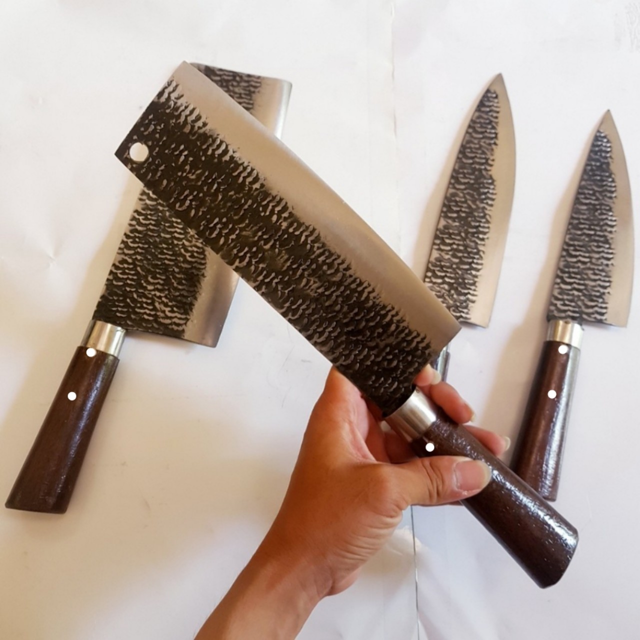 [DAO PHÚC SEN]Combo Bộ 4 món dao nhíp xe nhà bếp ( ảnh thật 100%)