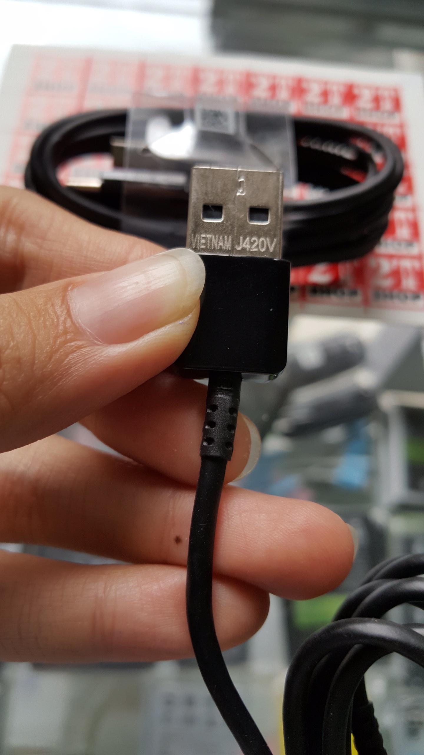 CÁP GALAXY S8/ S8+/ S9/ S9+/ NOTE 8/ NOTE 9 ZIN MÁY, HỖ TRỢ CỔNG SẠC USB TYPE-C