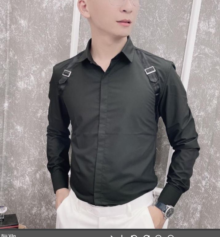 ÁO SƠ MI NAM HỌA TIẾT PHỐI SỌC CAO CẤP FROM CHUẨN BODY KIỂU DÁNG HÀN QUỐC