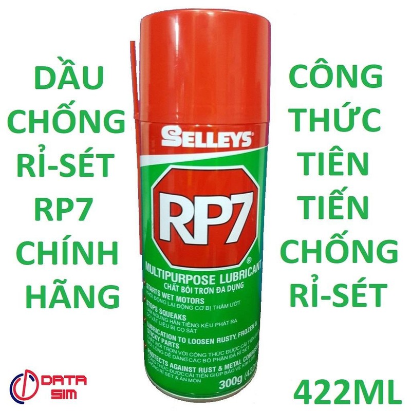 Chai Xịt Chống Rỉ Sét Rp7 Chai Lớn 350g (422ml)