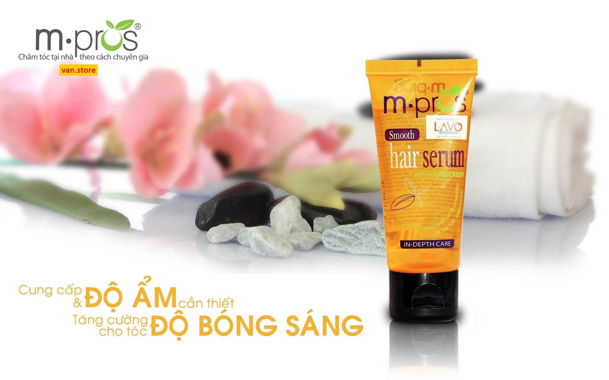 [HCM]SERUM NUÔI DƯỠNG & BẢO VỆ TÓC M.PROS 60ML [CAM]
