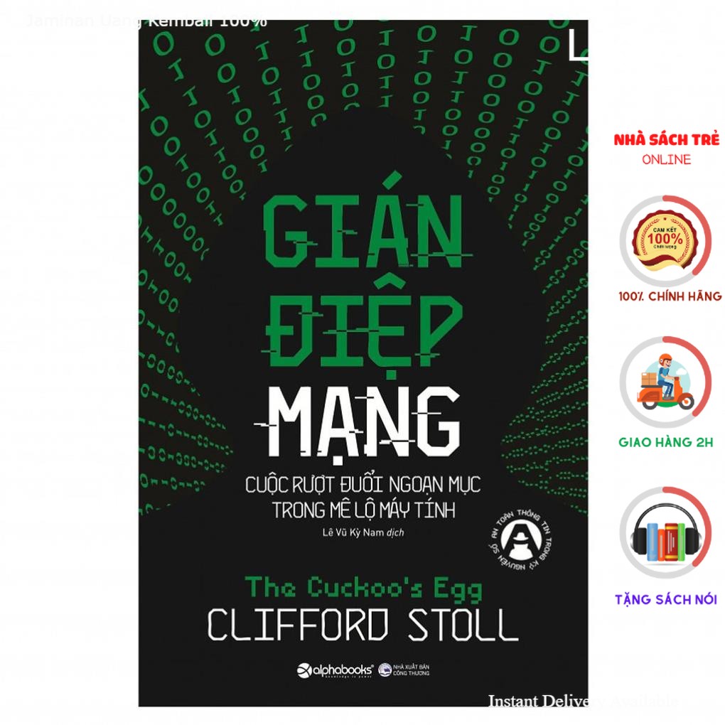 Sách alphabooks - an toàn thông tin - gián điệp mạng