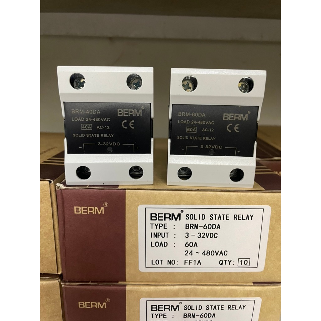 Rơ le bán dẫn (SSR) Berm BRM-40VA , DA , AA