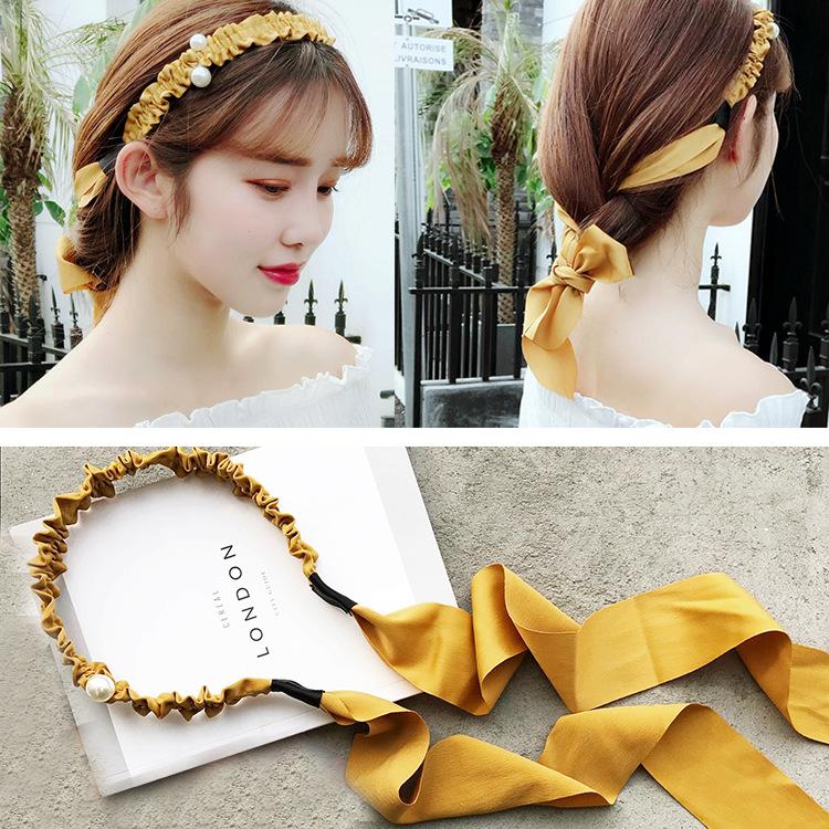 [HCM]Băng đô lụa Dây dài phong cách HÀN QUỐC - KAShop