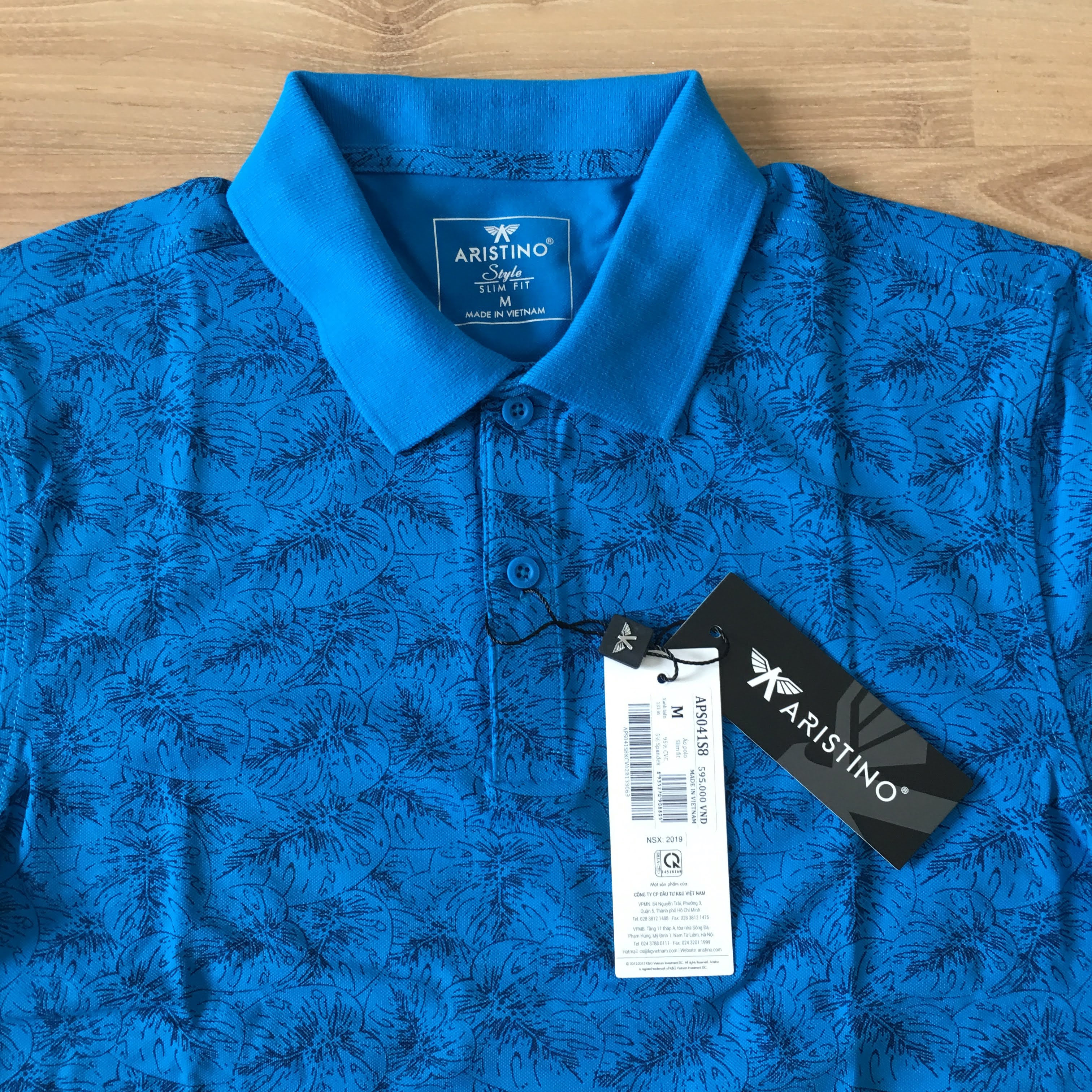 Áo polo nam Aristino APS041S8-SLIM FIT