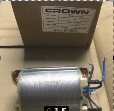 Stator máy mài Crown CT13322
