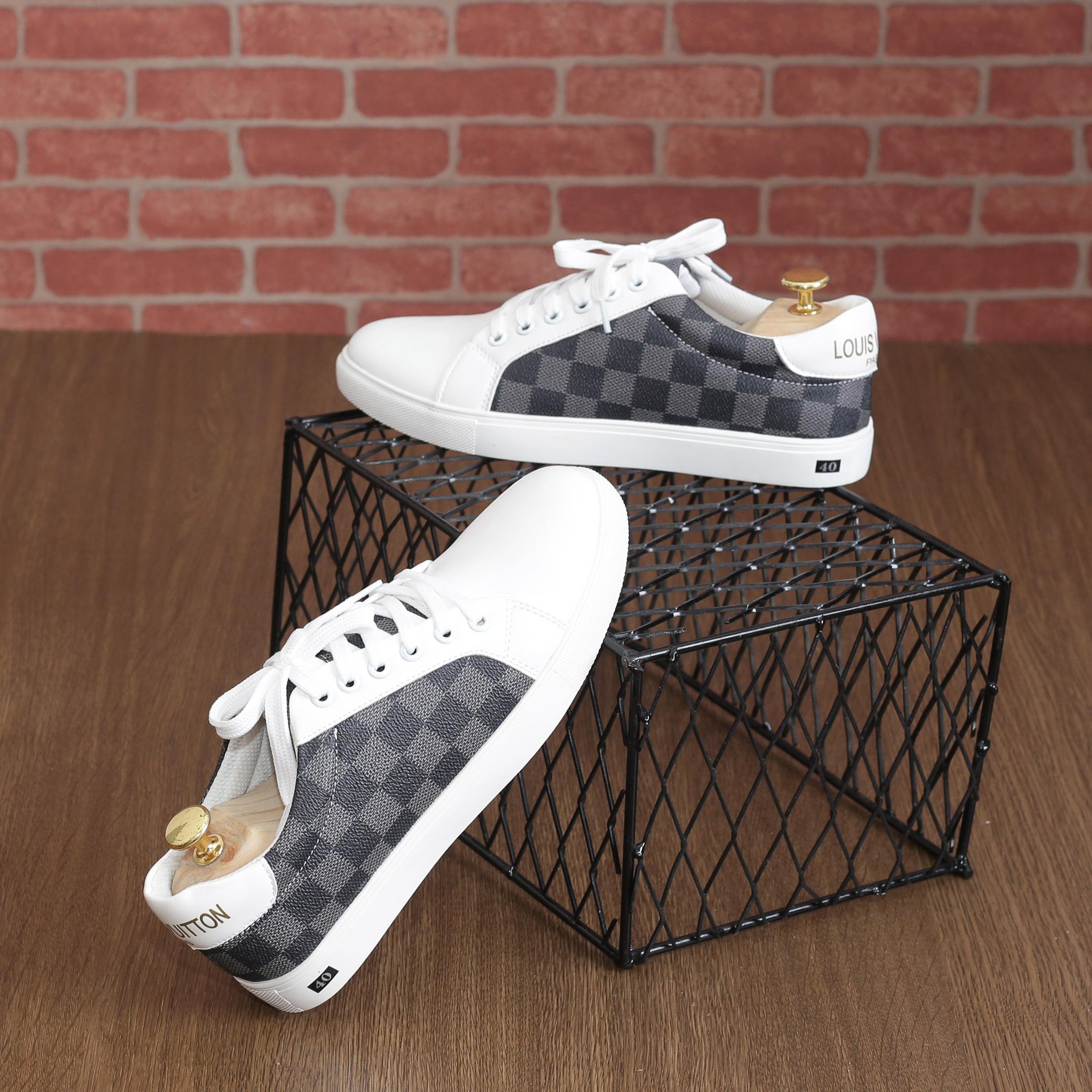Giày sneaker nam, giày thể thao nam (trắng) M28