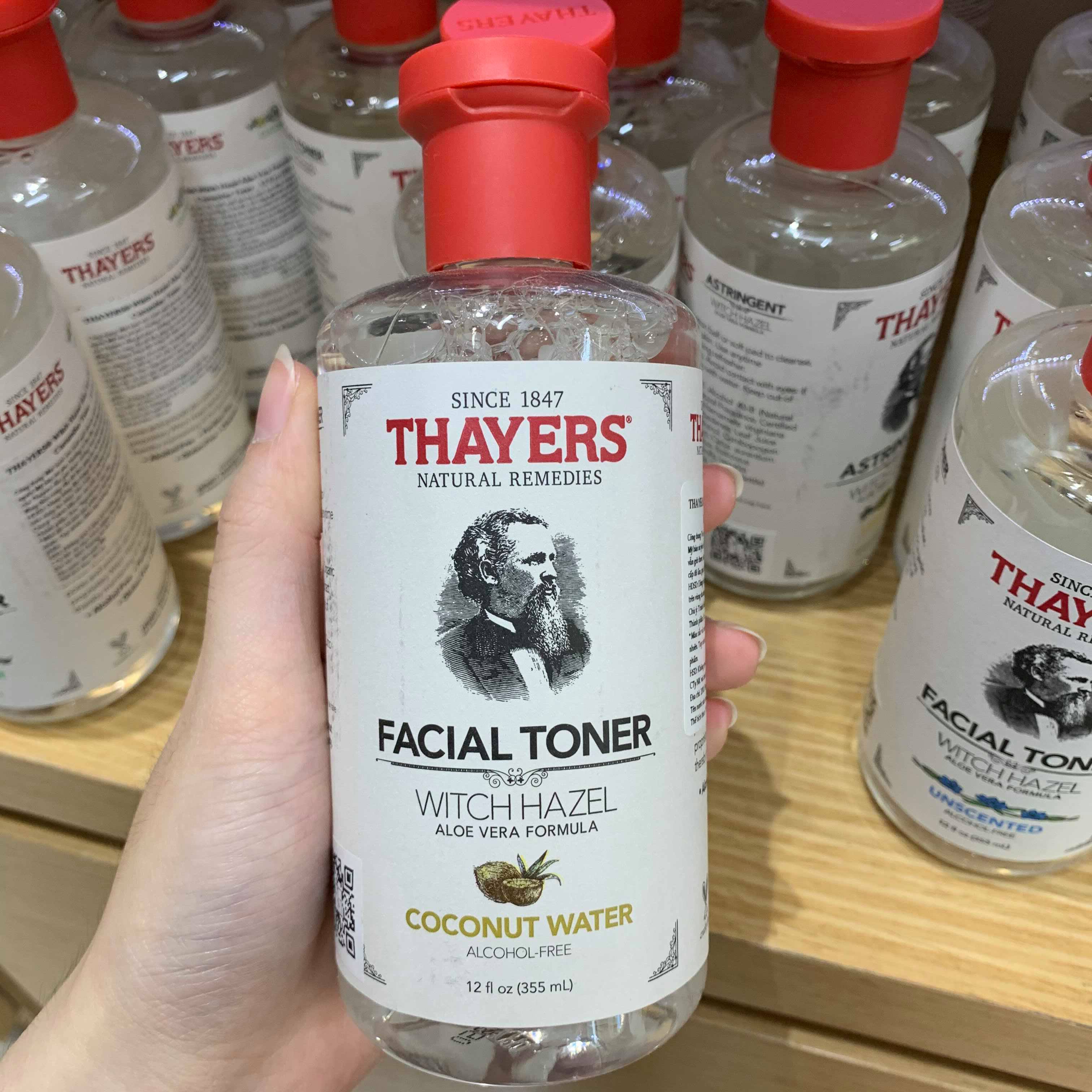 Nước cân bằng Thayers Witch Hazel Alcohol-Free Toner Coconut Water ( 355mL )