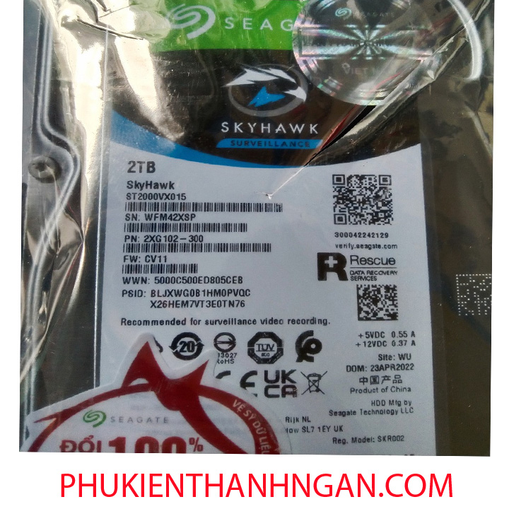 Ổ CỨNG SEAGATE SKYHAWK 2TB