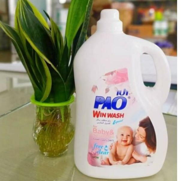 (HCM) NƯỚC GIẶT XẢ THƠM PAO CAN 3000ML THÁI LAN